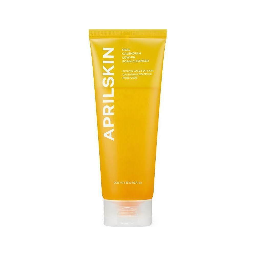 APRILSKIN Calendula Low pH Foam Cleanser 200ml - Glam Global UKAPRILSKIN
