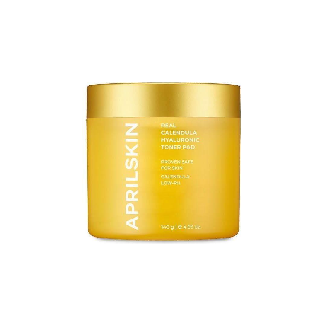 APRILSKIN Calendula PHA Hyaluronic Toner Pads 140g - Glam Global UKAPRILSKIN