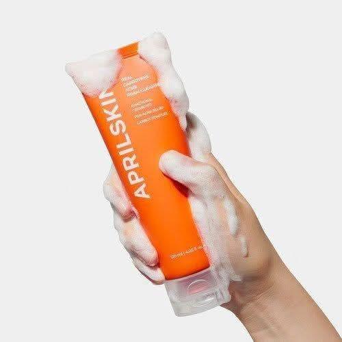 APRILSKIN Carrotene Acne Foam Cleanser 120ml - Glam Global UKAPRILSKIN