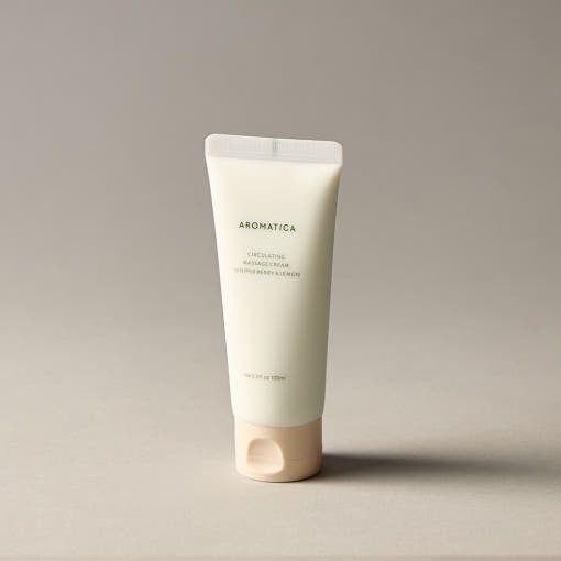 AROMATICA Circulating Massage Cream Juniper Berry & Lemon 100ml - Glam Global UKAROMATICA