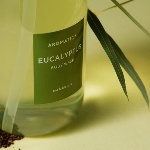 AROMATICA Eucalyptus Body Wash 15 Amino 1000ml - Glam Global UKAROMATICA