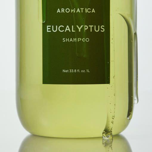 AROMATICA Eucalyptus Shampoo 15 Amino 1000ml - Glam Global UKAROMATICA