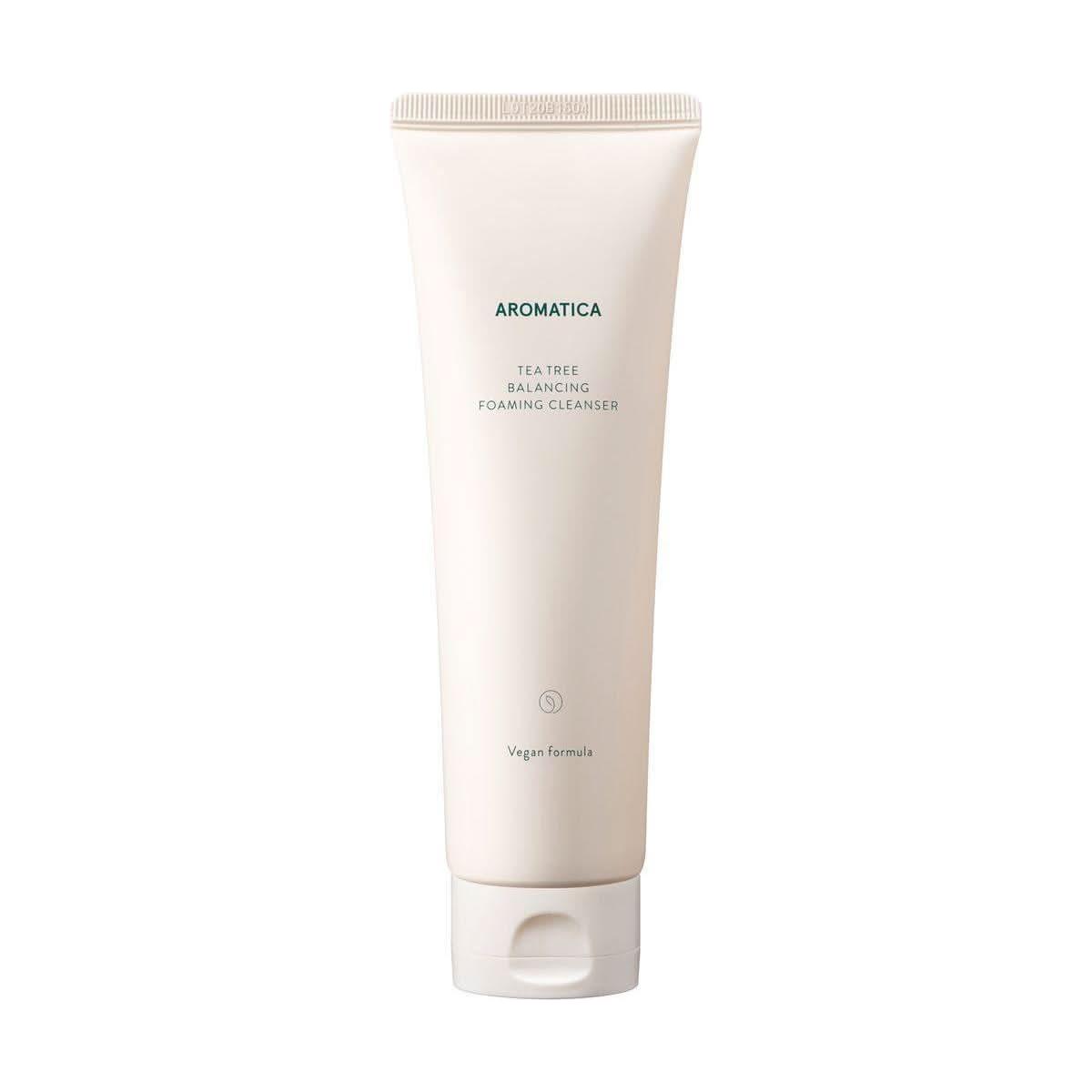 AROMATICA Tea Tree Balancing Foaming Cleanser 180g - Glam Global UKAROMATICA