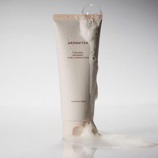AROMATICA Vitalizing Rosemary Pore Clearing Foam 150ml - Glam Global UKAROMATICA