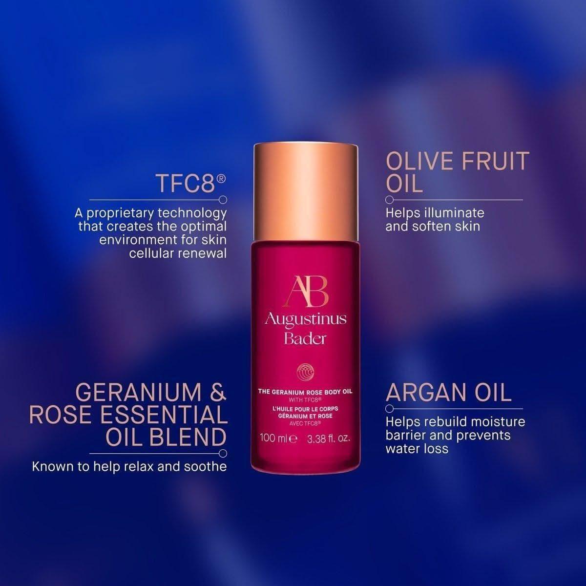 Augustinus Bader The Geranium Rose Body Oil - Glam Global UKAugustinus Bader
