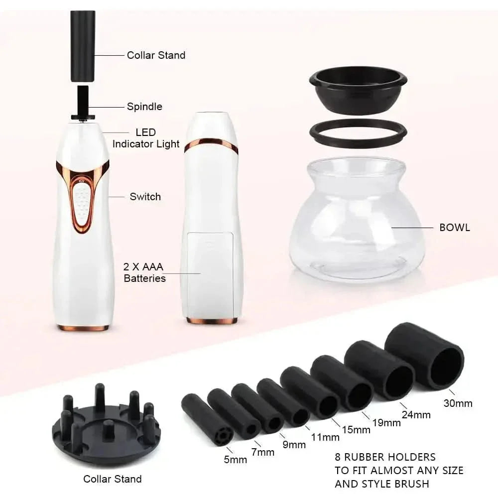 Automatic Makeup Brush Cleaner & Dryer | 10 - Second Fast Cleaning - Glam Global UKGlam Global UK