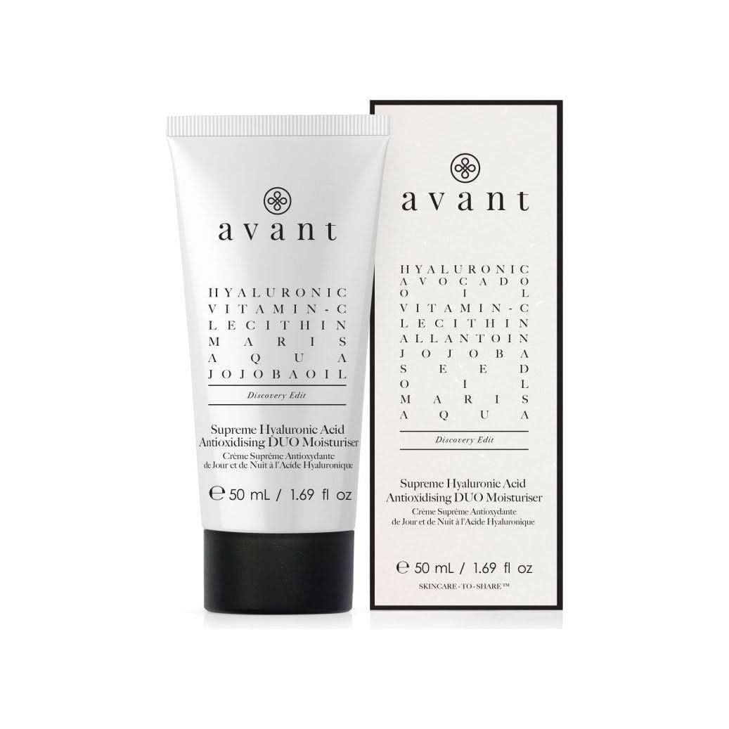 Avant Skincare Discovery Edit - Supreme Hyaluronic Acid Anti - oxidising DUO Moisturiser - 50ml - Glam Global UKAvant Skincare