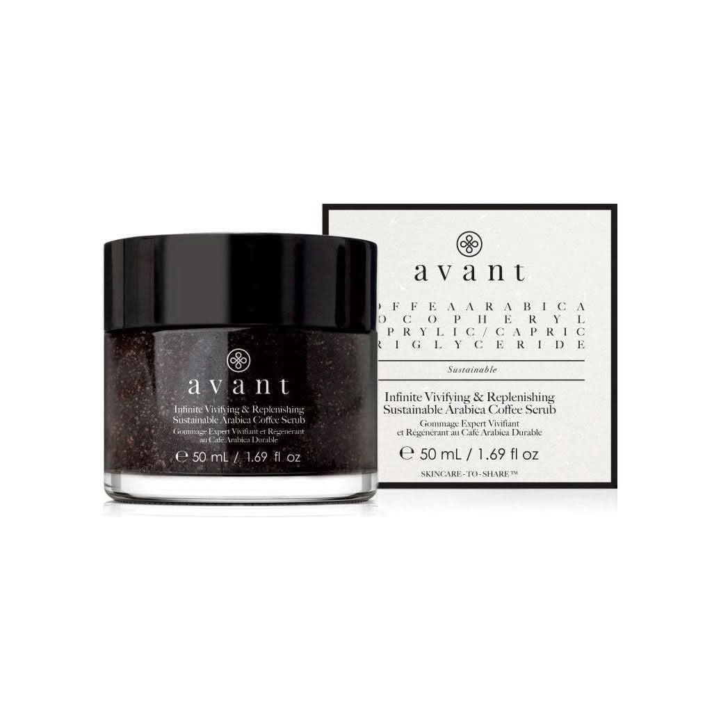 Avant Skincare Infinite Vivifying & Replenishing Sustainable Arabica Coffee Scrub - 50ml - Glam Global UKAvant Skincare
