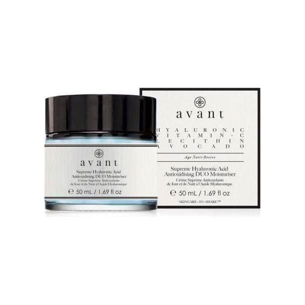 Avant Skincare Supreme Hyaluronic Acid Anti - oxidising DUO Moisturiser - 50ml - Glam Global UKAvant Skincare