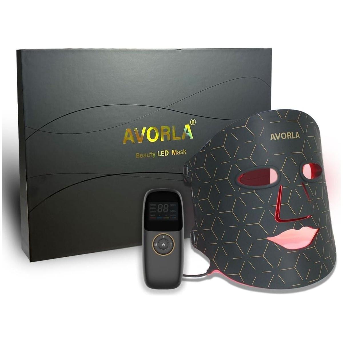 Avorla Beauty LED Silicone Mask - Wrinkle Reduction, Anti - Acne, and Skin Health - Glam Global UKAvorla Beauty
