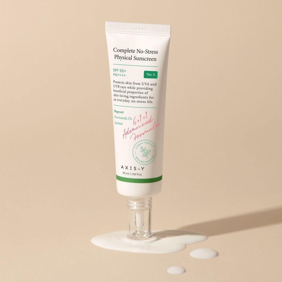 AXIS - Y Complete No - Stress Physical Sunscreen V.3 50ml - Glam Global UKAXIS - Y