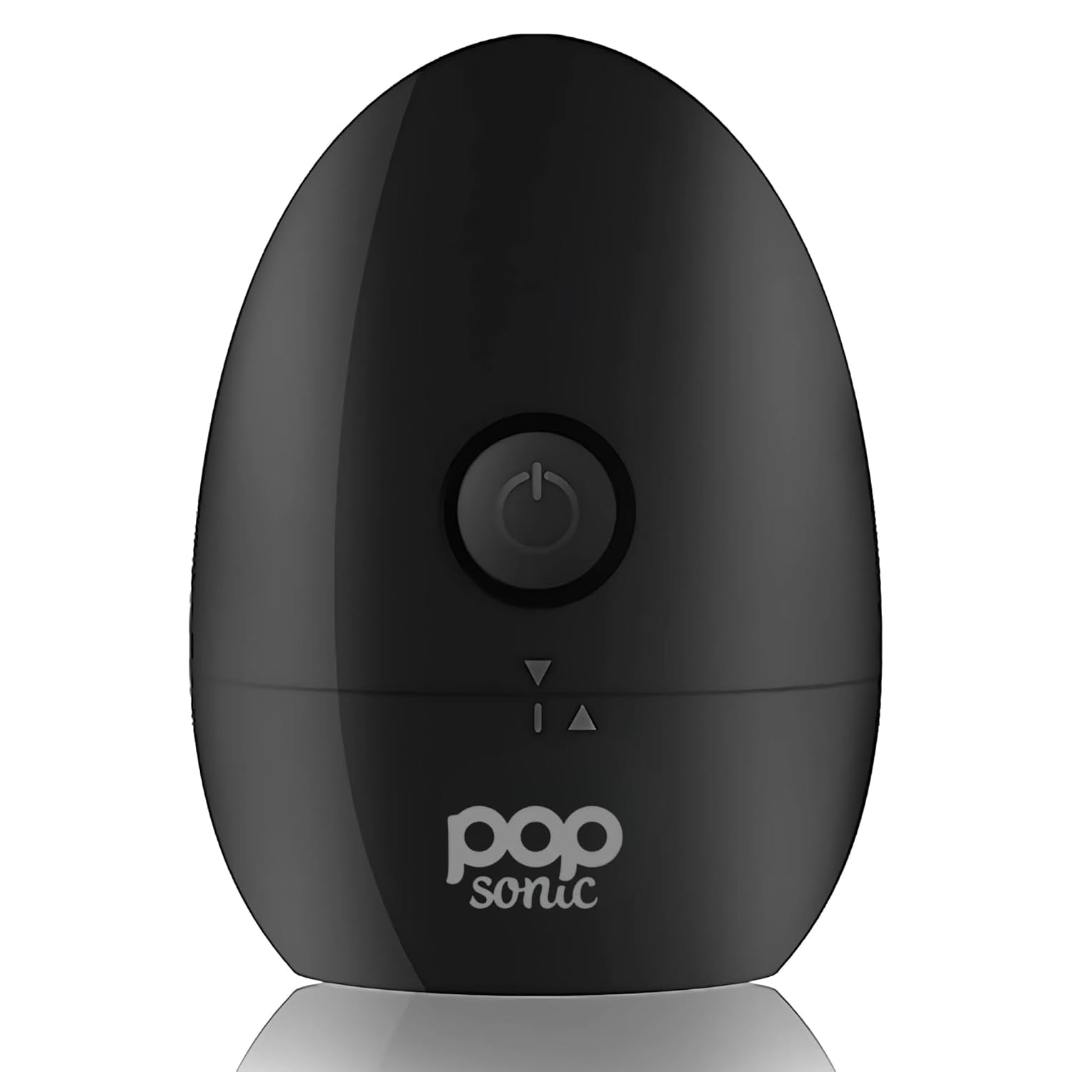 Pop Sonic Moon Shaver (Black) – Electric Rotary Shaver for Face & Body | Wet & Dry Use, USB Rechargeable