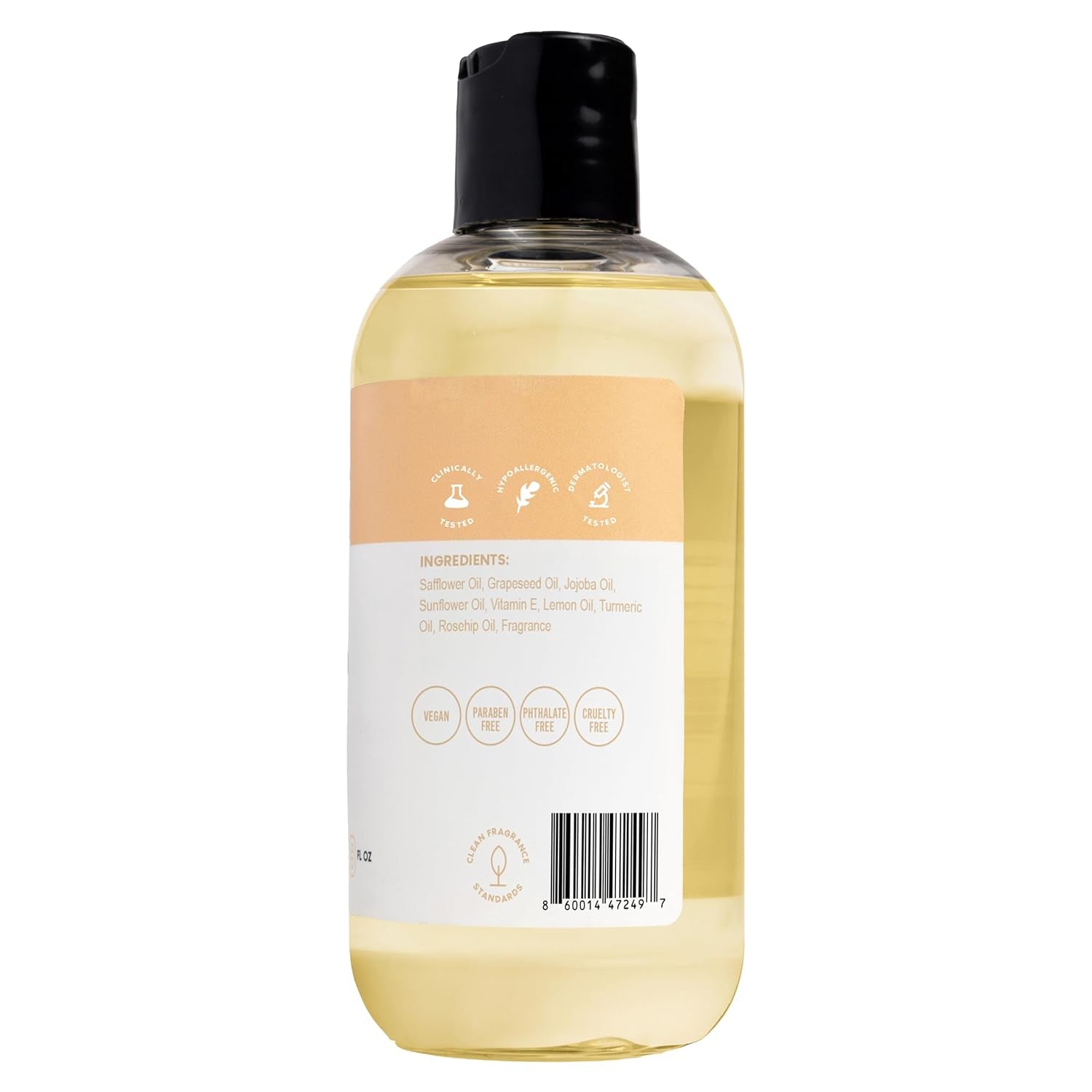 Her Fantasy Box | Body Splash Vanilla Drip Fragrance Oil – Warm Vanilla Sugar Scent with Creamy Cashmere & Sandalwood, Lightweight Hydrating Body Oil, Vegan & Cruelty Free