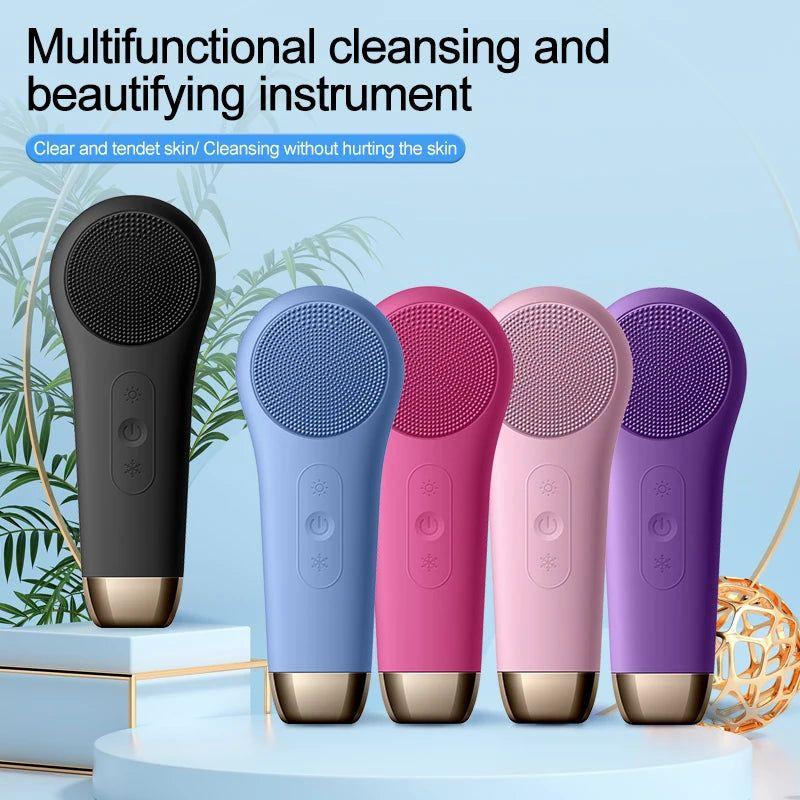 Beauty Cleanser Vibrating Electric Face Cleansing Brush - Glam Global UKGlam Global UK