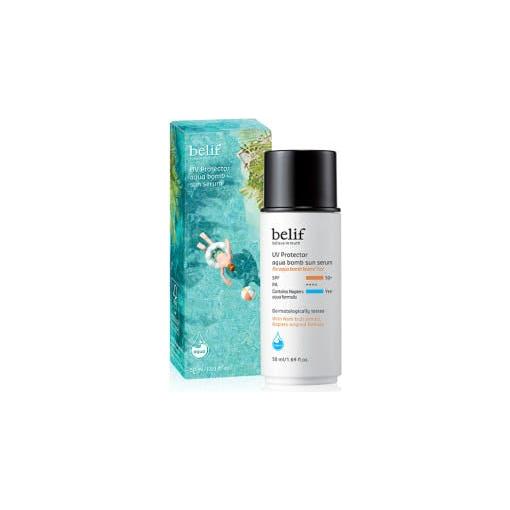 belif UV Protector Aqua Bomb Sun Serum SPF50+ PA++++ 50ml (Summer Edition) - Glam Global UKbelif