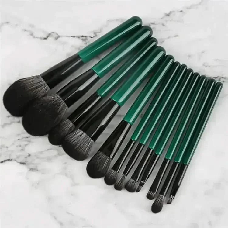 Belle&Rose™ Forest Green Brush Set - Glam Global UKGlam Global UK
