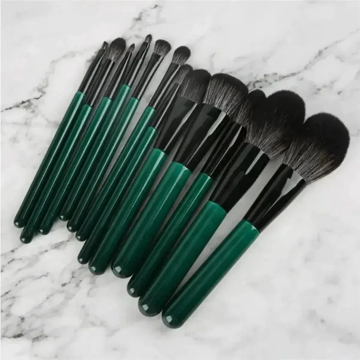 Belle&Rose™ Forest Green Brush Set - Glam Global UKGlam Global UK