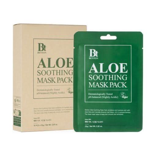 Benton Aloe Soothing Sheet Mask 23g X 10ea - Glam Global UKBenton