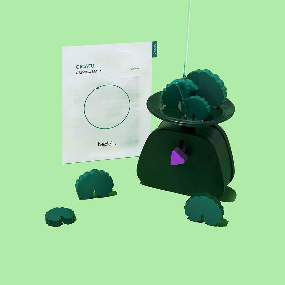 beplain Cicaful Calming Mask 10 Count - Glam Global UKbeplain