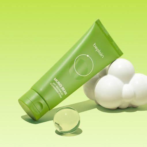 beplain Mung Bean pH - Balanced Cleansing Foam 160ml - Glam Global UKbeplain