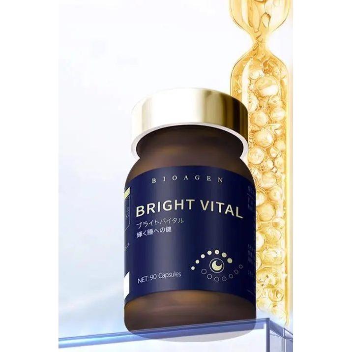 BIOAGEN BRIGHTVITAL Bilberry Anthocyanin Eye Care Capsules - Glam Global UKBIOAGEN