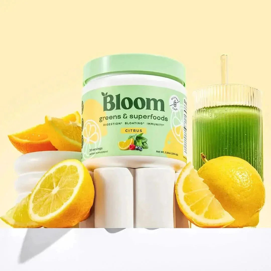 Bloom Nutrition Greens & Superfoods Essential Blend - 60 Count - Glam Global UKBloom Nutrition