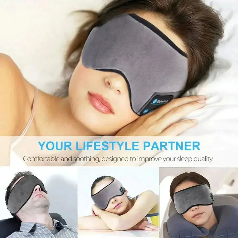 Bluetooth Sleeping Headphones Eye Mask - Glam Global UKGlam Global UK