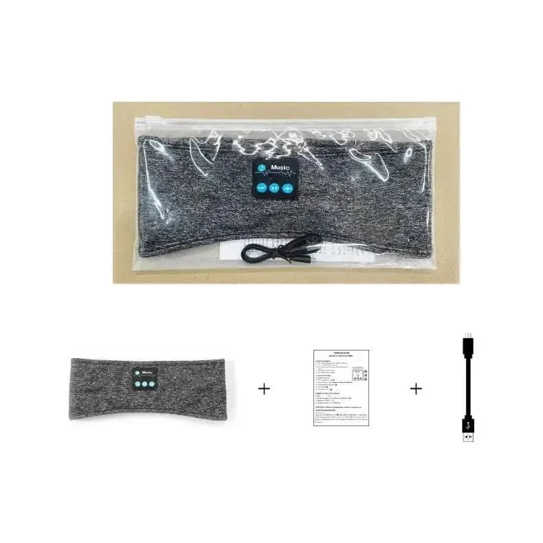 Bluetooth Sports Sleep Headband with Wireless Music & Call Functionality - Glam Global UKGlam Global UK