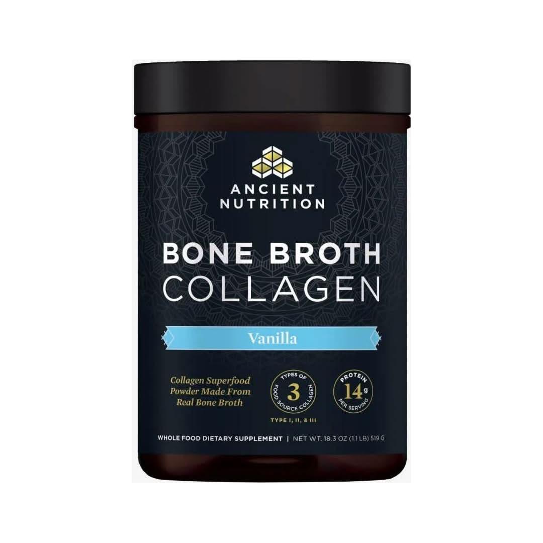 Ancient Nutrition Bone Broth Collagen - Vanilla 30 Servings - Glam Global UKAncient Nutrition