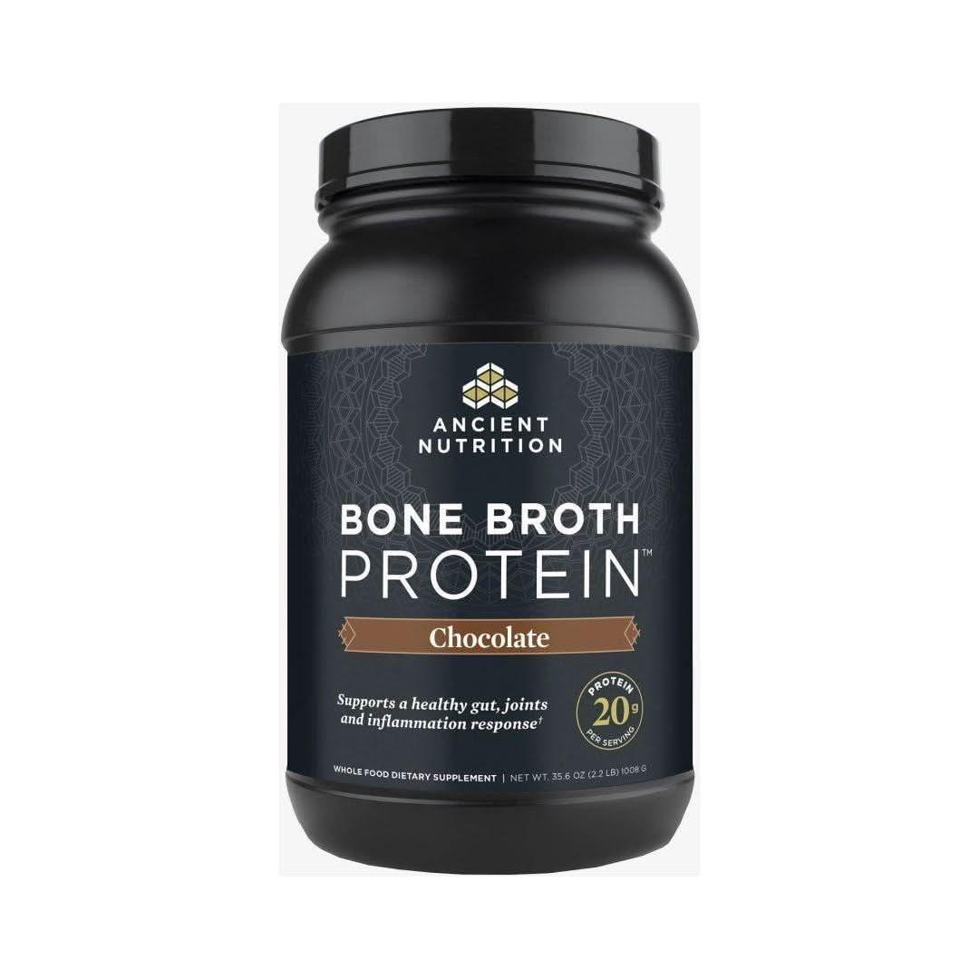 Ancient Nutrition Bone Broth Protein - Chocolate - Glam Global UKAncient Nutrition