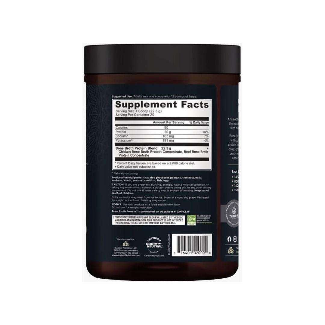 Ancient Nutrition Bone Broth Protein - Pure - Glam Global UKAncient Nutrition