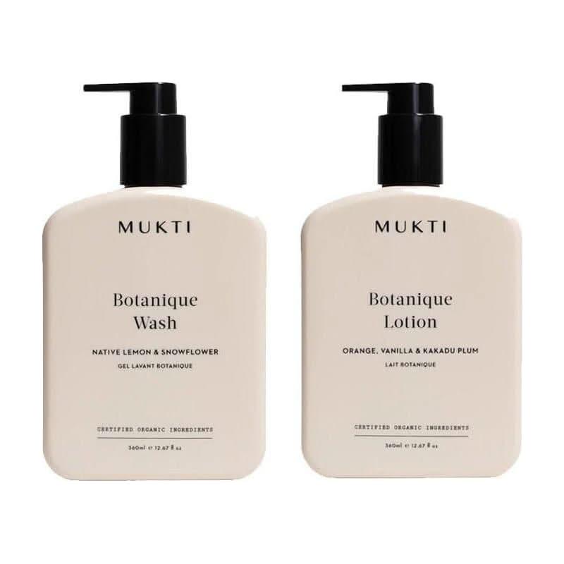 Botanique Wash + Hand & Body Lotion Bundle - Glam Global UKMukti Organics