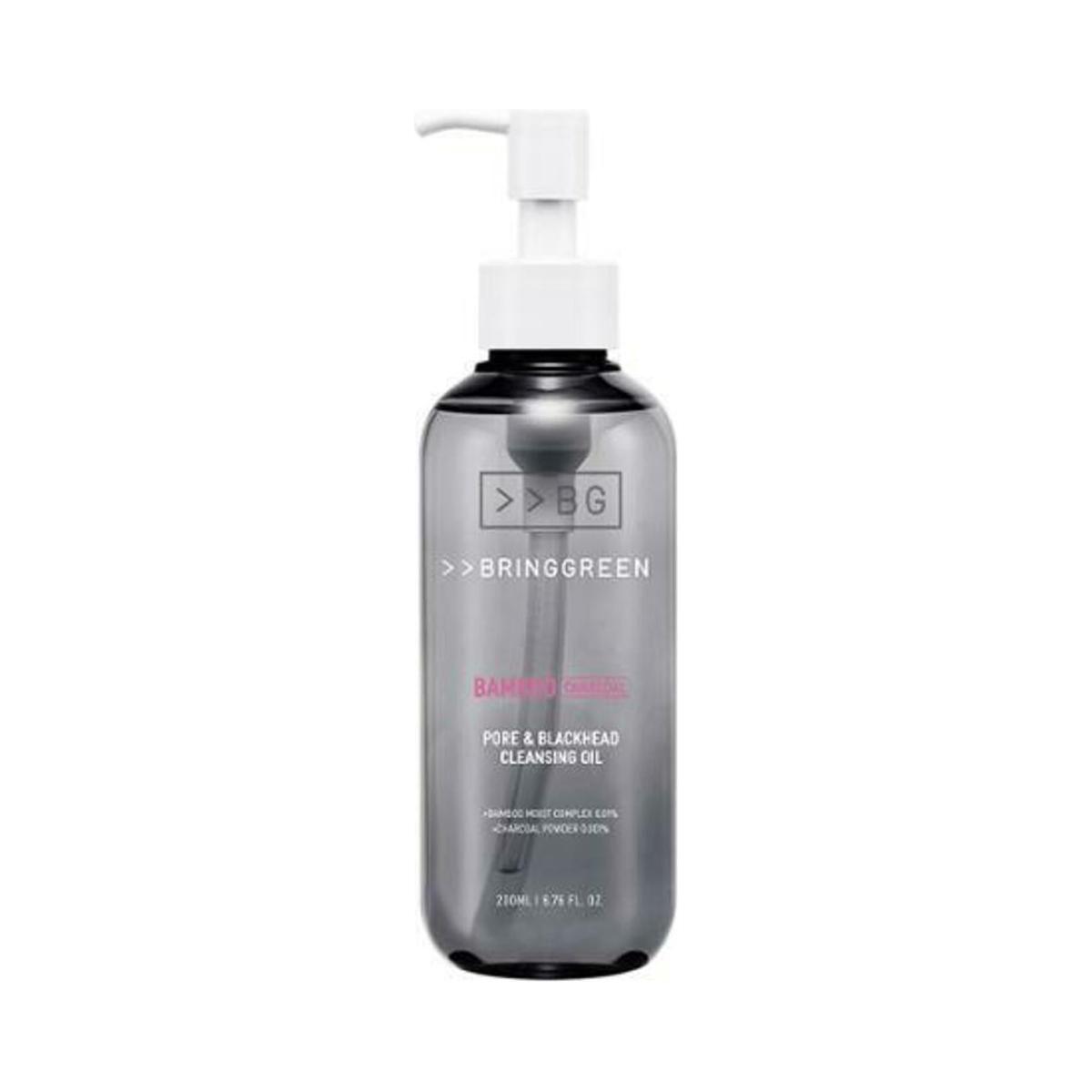 BRINGGREEN Bamboo Charcoal Pore & Blackhead Cleansing Oil 200ml - Glam Global UKBRINGGREEN