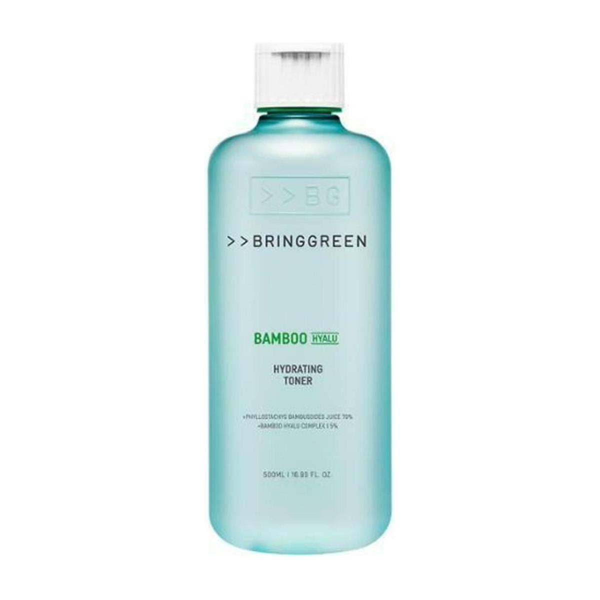 BRINGGREEN Bamboo Hyalu Hydrating Toner - 500ml | Intense Hydration & Skin Soothing - Glam Global UKBRINGGREEN