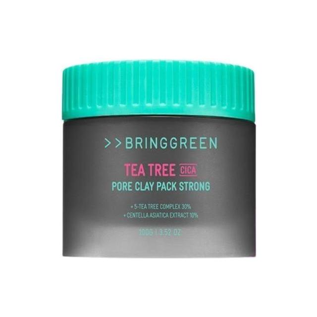 BRINGGREEN Tea Tree Cica Pore Clay Pack Strong 100g - Glam Global UKBRINGGREEN
