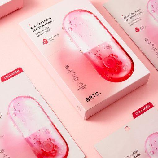BRTC Real Collagen Boosting Mask 25ml X 10P - Glam Global UKBRTC