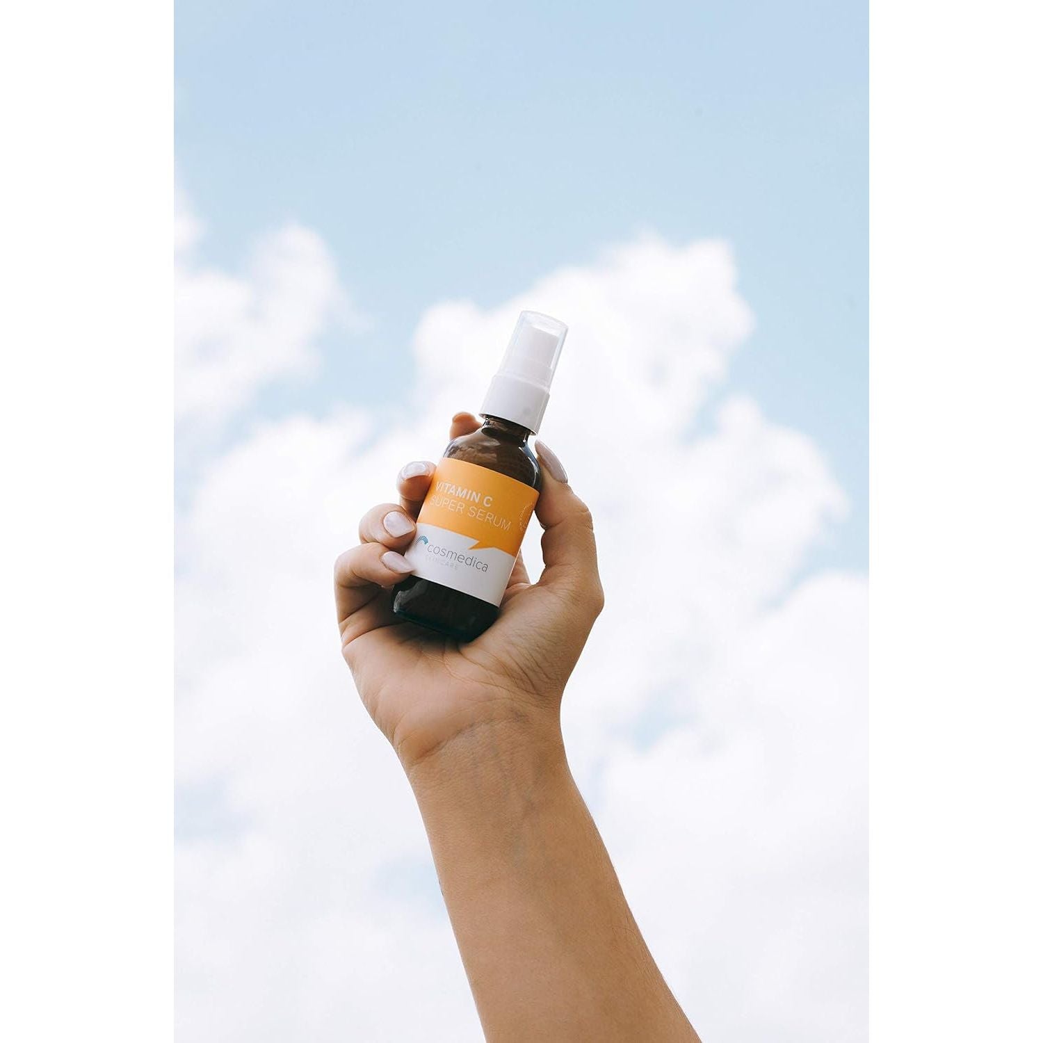 Cosmedica Skincare Vitamin C Super Serum – 60ml | Brightening, Anti-Aging Serum with 20% Vitamin C, Hyaluronic Acid & Vitamin E