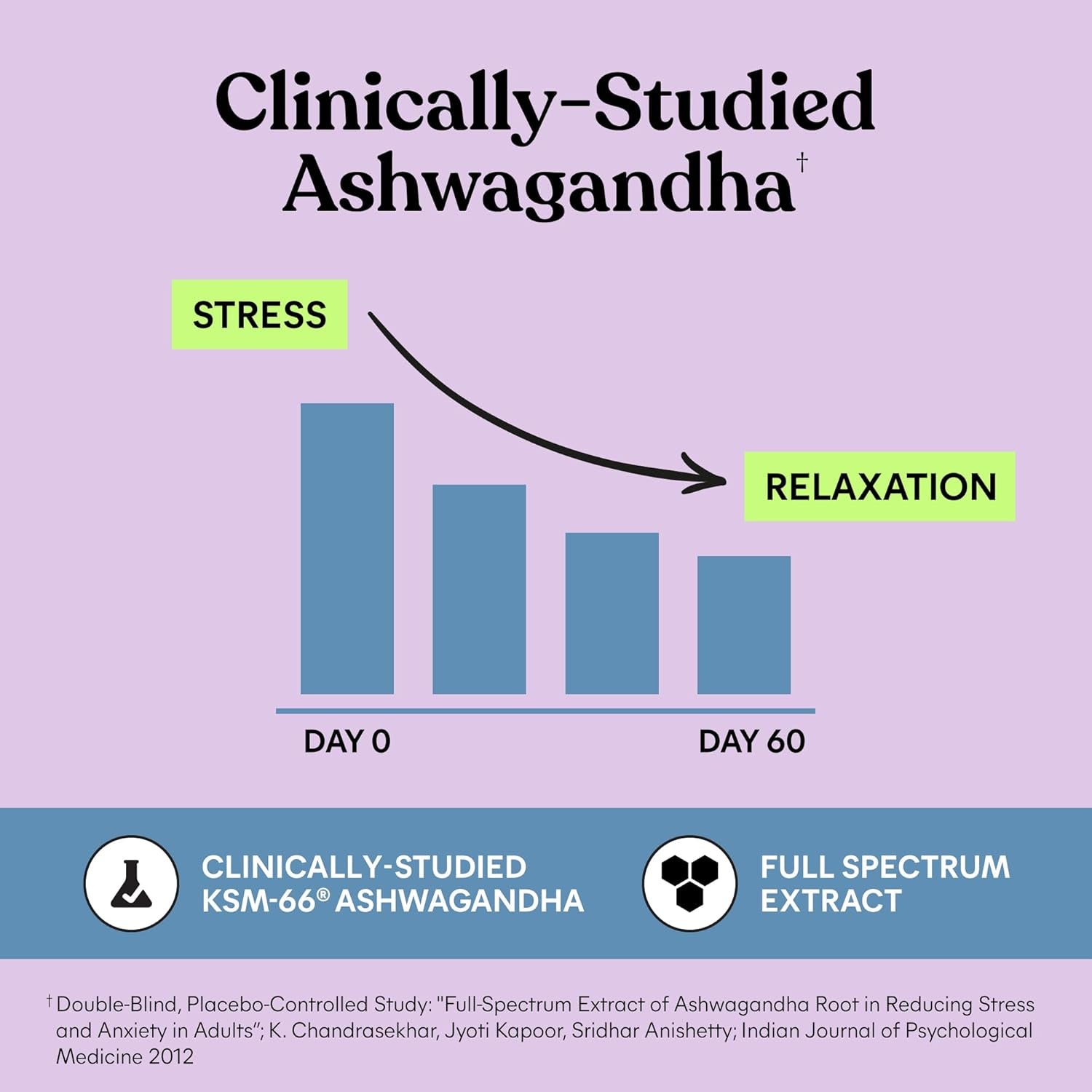 Relax Soft Chews with Magnesium Glycinate & Citrate, KSM-66 Ashwagandha + L-Theanine to Support Stress Relief, Cortisol Levels, Mood & Healthy Sleep Cycles, Blackberry Lemonade (30 Chews)