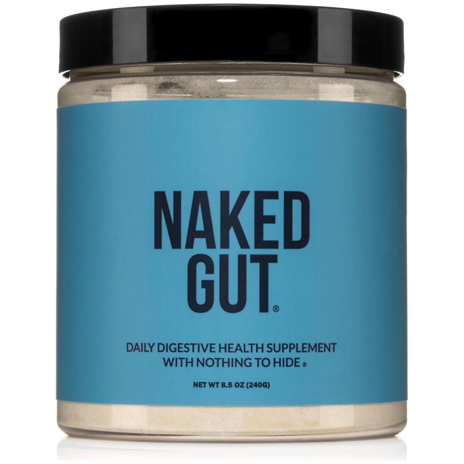 Naked Nutrition Naked Gut – 240g | Prebiotic & Probiotic Blend for Gut Health, Digestion & Immunity