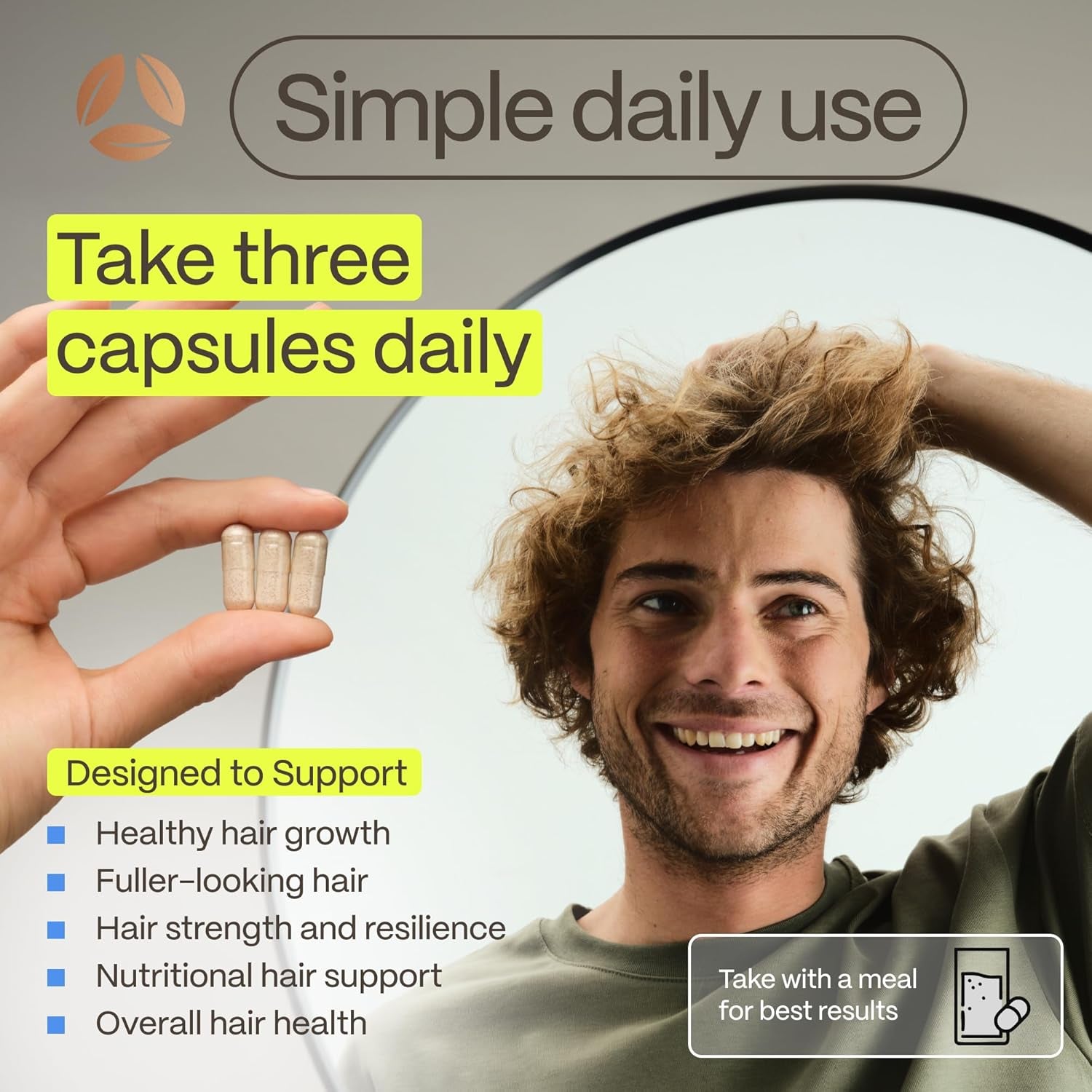 Advanced Trichology Foligrowth Hair Growth Supplement – For Thicker, Fuller Hair & Thinning Hair Support | Women & Men