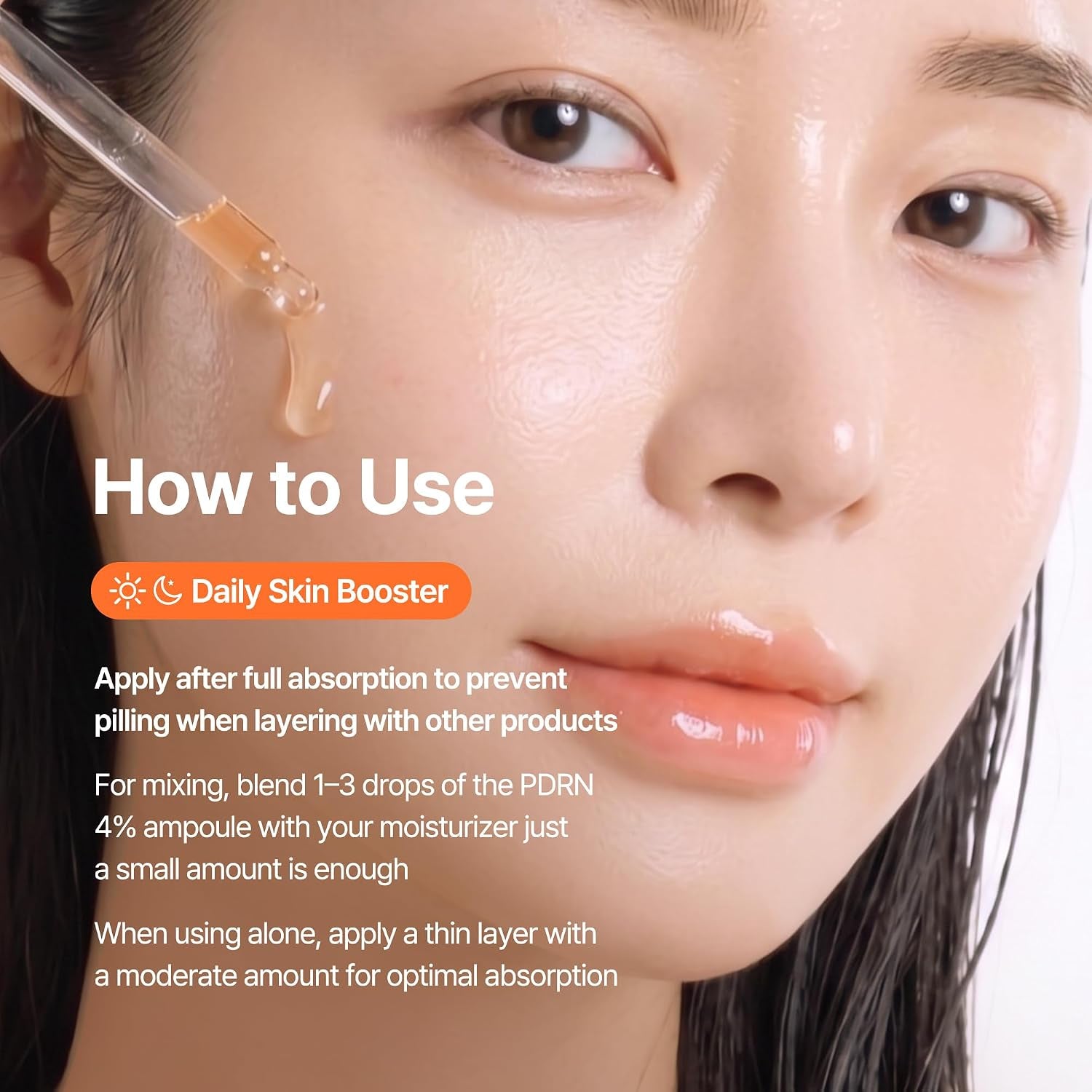 DERMA FACTORY PDRN Serum 4% (40,000 Ppm), Salmon DNA Ampoule with Niacinamide and 1% Panthenol, Hydrating Face Serum for Firmer-Looking, Radiant Skin, Korean Skin Care, 1.01 Fl Oz