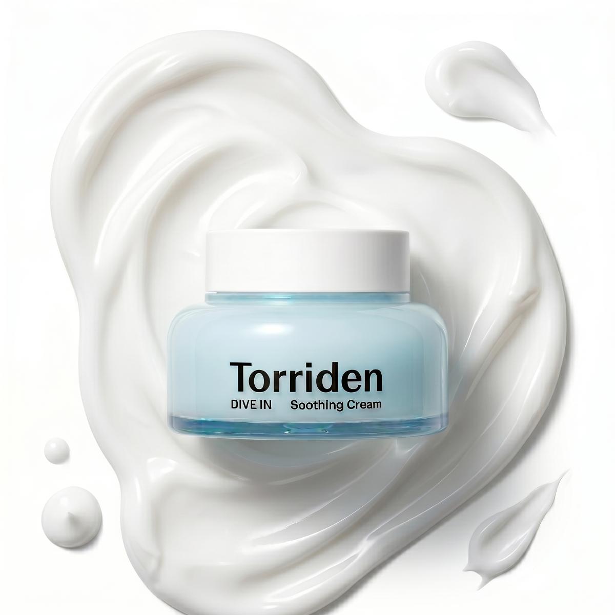Torriden DIVE IN Hydration Trio – Cleansing Foam, Hyaluronic Serum & Soothing Cream