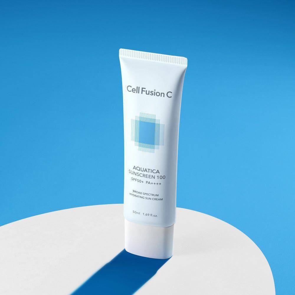 [Cell Fusion C] Aquatica Sunscreen SPF50+ / PA++++ 50ml - Glam Global UKCell Fusion C