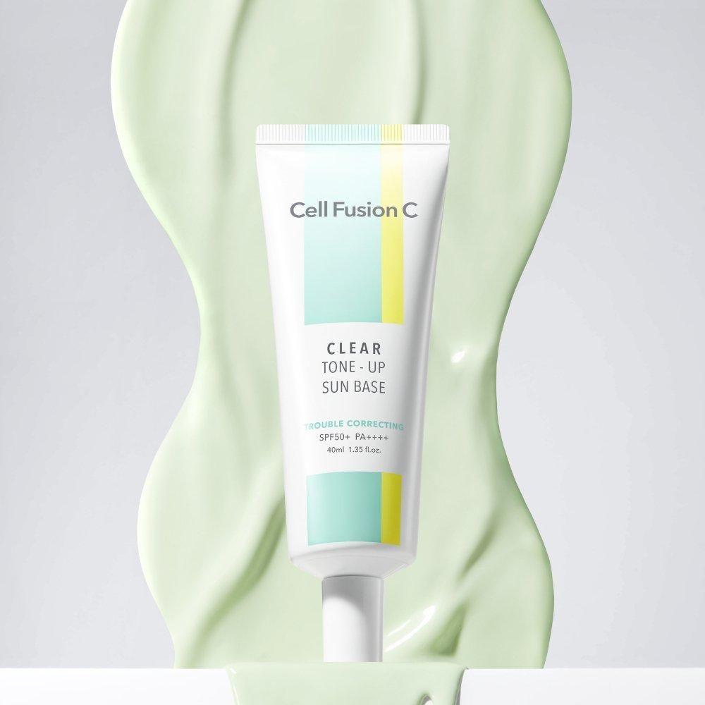 [Cell Fusion C] Clear Tone - Up Sun Base 40ml SPF 50+/ PA++++ - Glam Global UKCell Fusion C