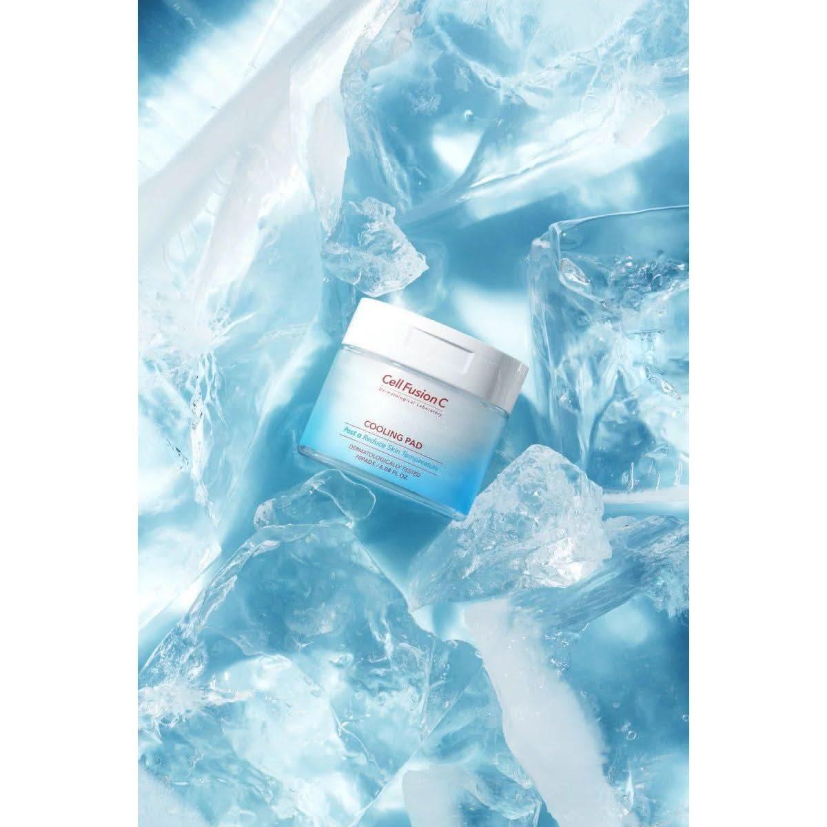 [Cell Fusion C] Post Alpha Cooling Pad (70 Pads) 180ml - Glam Global UKCell Fusion C