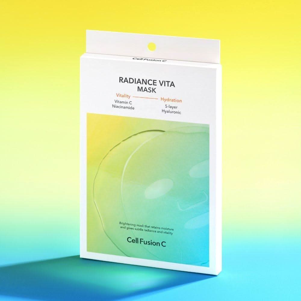 [Cell Fusion C] Radiance Vita Masks (5 sheets) 25ml x 5ea - Glam Global UKCell Fusion C