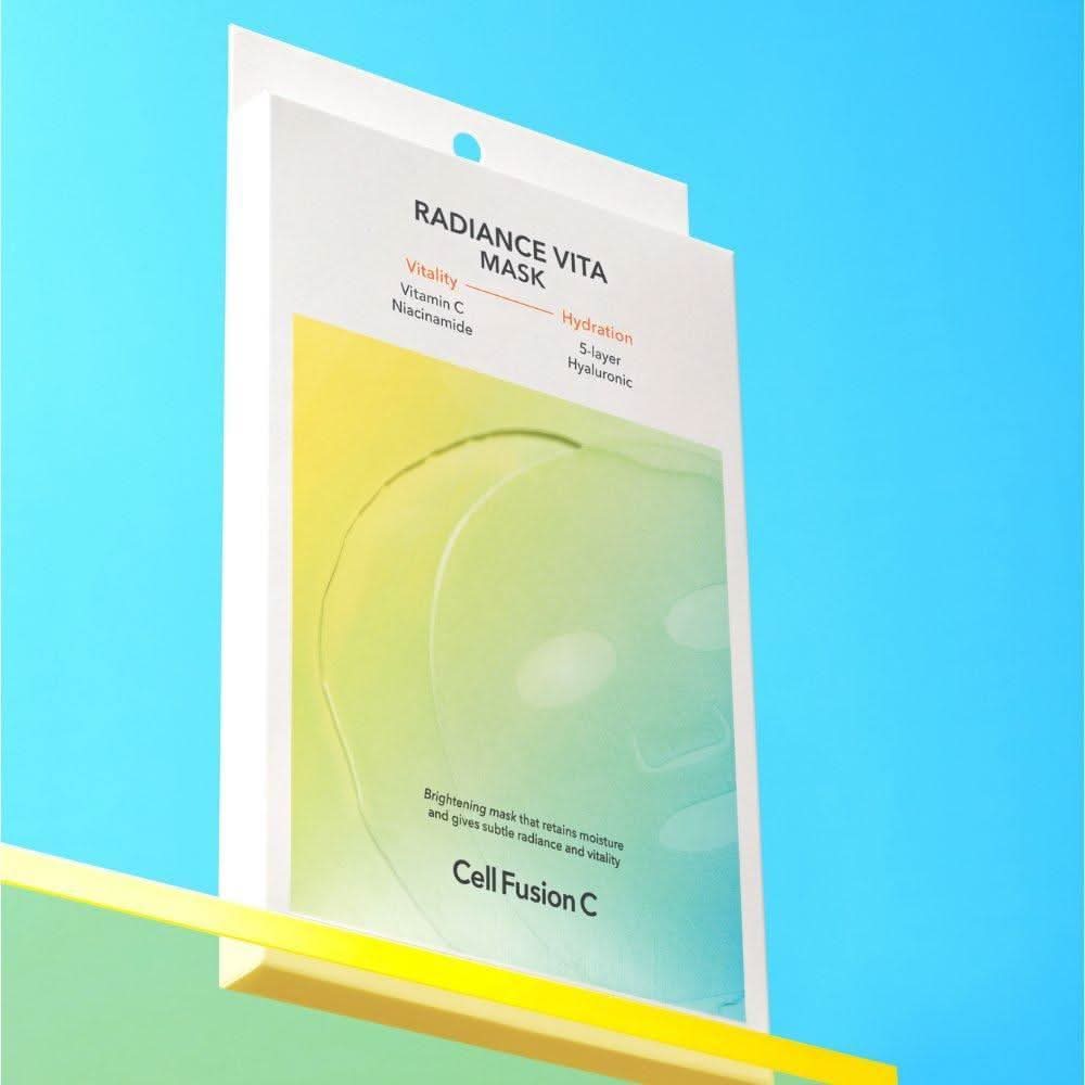 [Cell Fusion C] Radiance Vita Masks (5 sheets) 25ml x 5ea - Glam Global UKCell Fusion C
