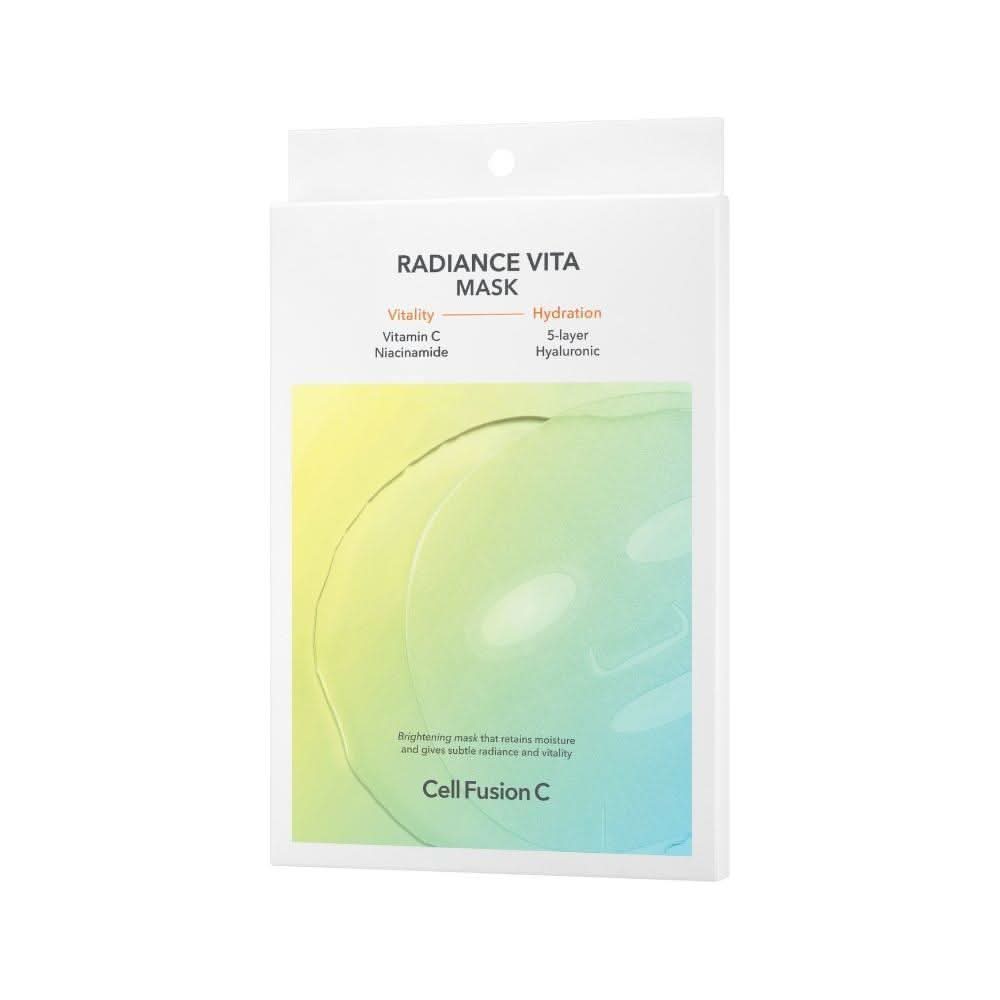 [Cell Fusion C] Radiance Vita Masks (5 sheets) 25ml x 5ea - Glam Global UKCell Fusion C