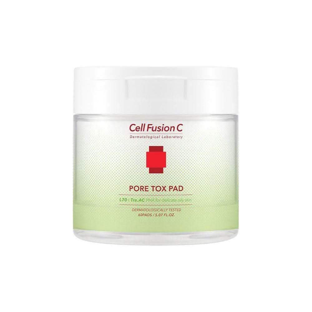 [Cell Fusion C] TRE.AC Pore Tox Pad (60 pads) - Glam Global UKCell Fusion C