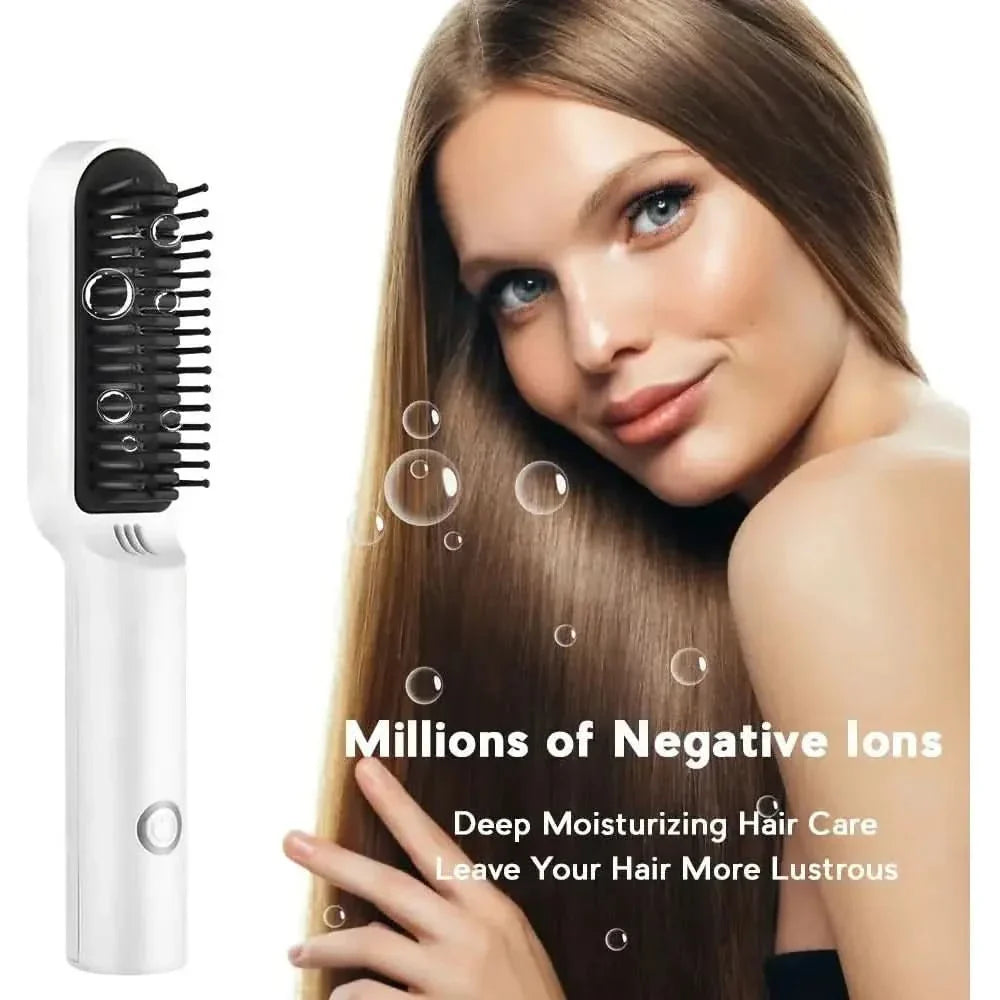 Ceramic Electric Hair Brush - Glam Global UKGlam Global UK